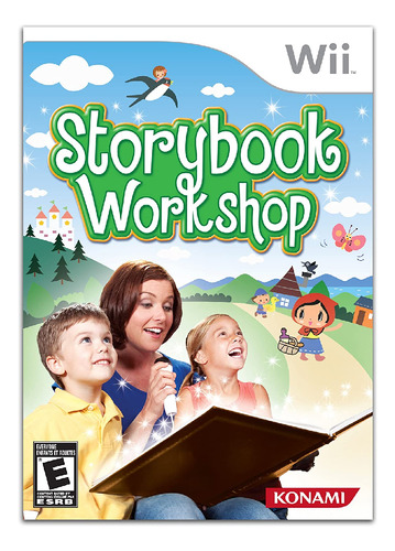 Jogo Storybook Workshop Com Microfone Para Nintendo Wii