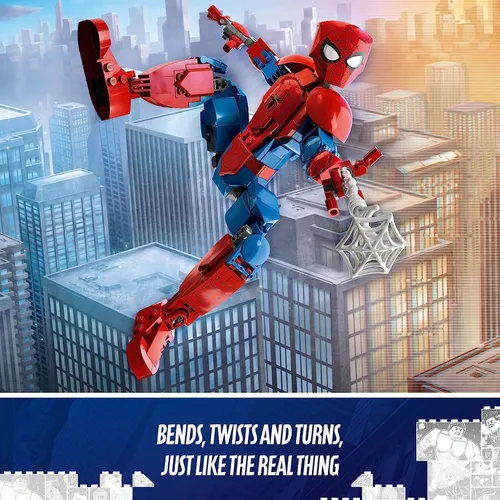 Lego Marvel Spiderman Figura Articulada 76226 Cantidad de piezas 258