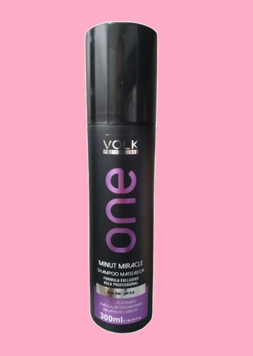 Shampoo Matizador One Minut Miracle 300ml S/sal - Volk