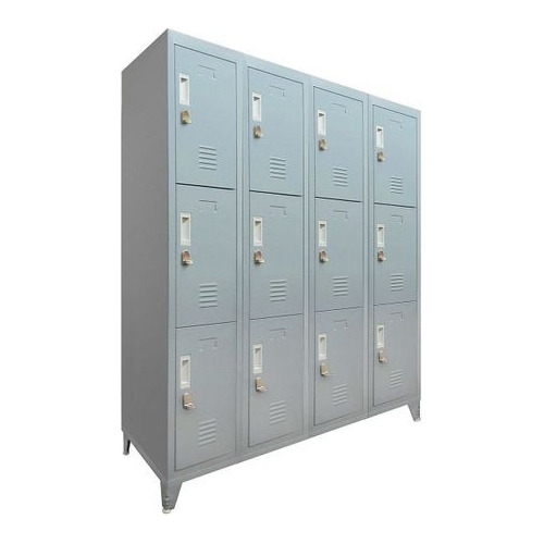 Locker Triple Cuatro Cuerpos (12 Puertas)