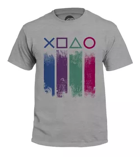 Playera Grapics Playstation Buttons Botones Ps4 Gamer Juegos