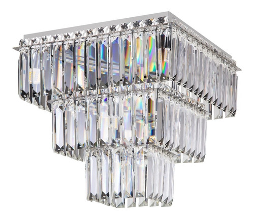 Plafon Cristal Sirius Imperial 9 Luces G9 Deco Moderno Pal 