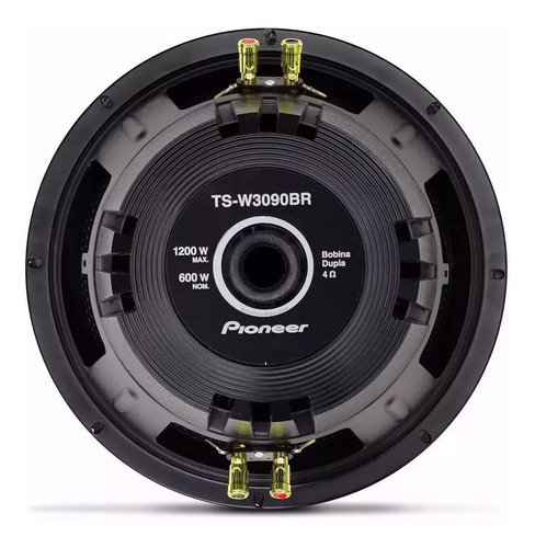Alto Falante Subwoofer Pioneer 600w Rms Sub 12pol Ts-w3090br