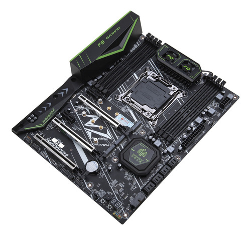 Placa Mae Atx Huananzhi X99 F8 Green 8 Bancos Ddr4