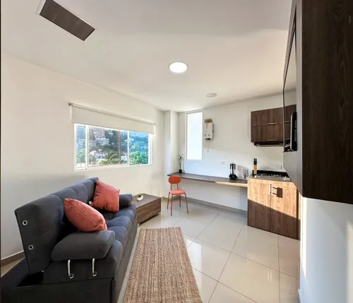 Se Alquila Lindo Apartaestudio En Quinto Piso Con Ascensor Para Renta Corta O De Larga Estancia