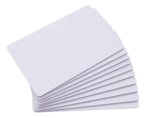 Tarjetas De Pvc En Blanco Para Impresora Pack X 200