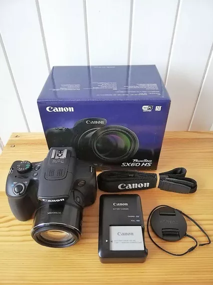 Canon Powershot Serie Sx Sx60 Hs - Negro