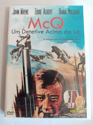 Dvd Mcq Um Detetive Acima Da Lei / John Wayne