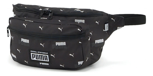 Banano Puma Academy Waist Bag Negro Unisex