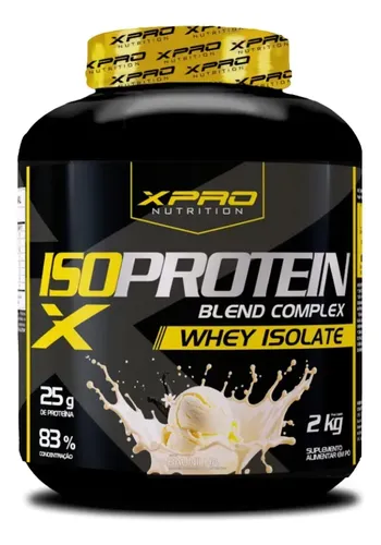 Whey Protein Iso Blend Complex 2kg Baunilha Zero Acucar Xpro Nutrition