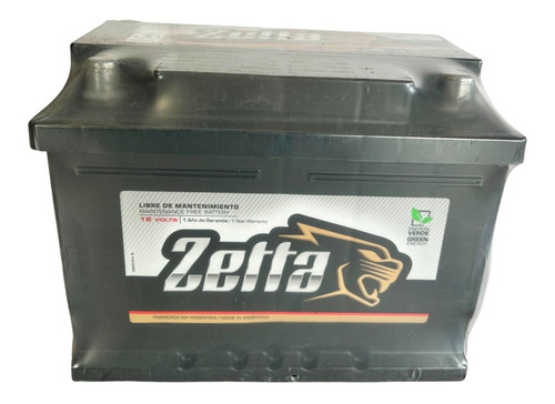 Bateria Auto 12x65  Zetta Con 12 Meses Garantia Moura