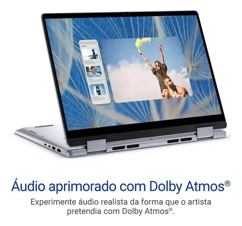 Notebook 2 em 1 Dell Inspiron 2IN1-I1300-A30 14 FHD+ Touch Intel