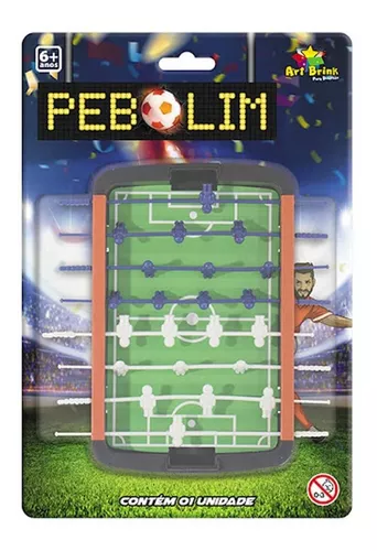 Jogo Pebolim Mini Futebol Jogo Toto e mini sinuca Bilhar