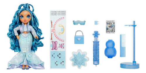 Muñeca De Moda Rainbow High Winter Wonderland Blue