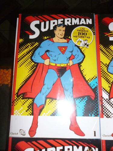 Primeras 100 Historietas De Superman Edit. Clarin #1,5,13,14