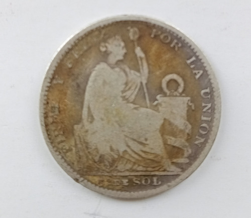 Moneda De Plata 1899 9 D. Fino J.f