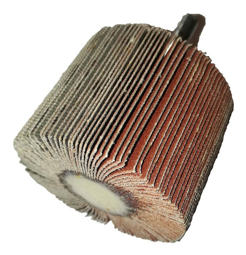 Imagen 2 de 6 de Cepillo Makita P/ Taladros Grano A120 Rueda Flap 50 X 25 Mm