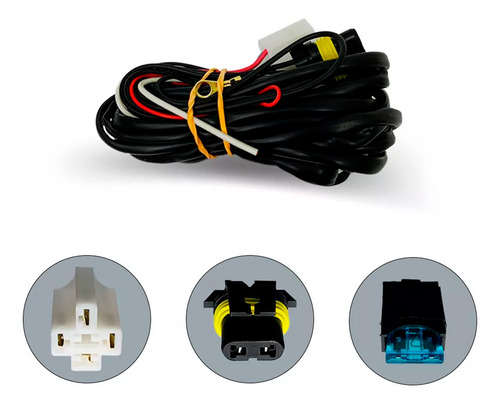 Kit Farol De Milha Gol G5 2008 A 2012 Suits + Led Tech One