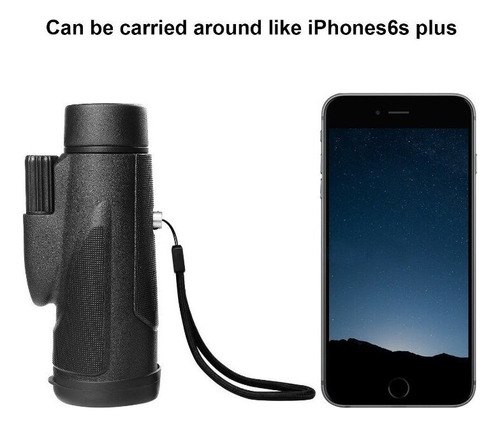 Telescopio Monocular De 12x50 Hd Trípode De Zoom De Teléfono