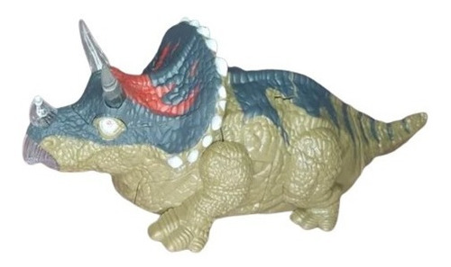 Juguete Triceratops Dinosaurio Robot Con Sonido Y Movimiento
