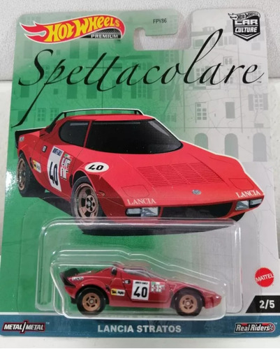 Hot Wheels Lancia Stratos Premium Spettacolare 