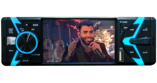 Imagem 2 de 5 de Som Automotivo Mp3 Mp5 Player Multimidia 1 Din 4 Bluetooth