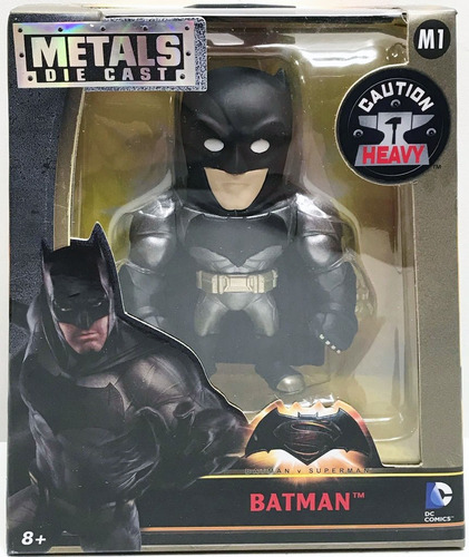 Jada Toys, Dc Comics, Batman De Metal, La Figura Mide 10 Cm.
