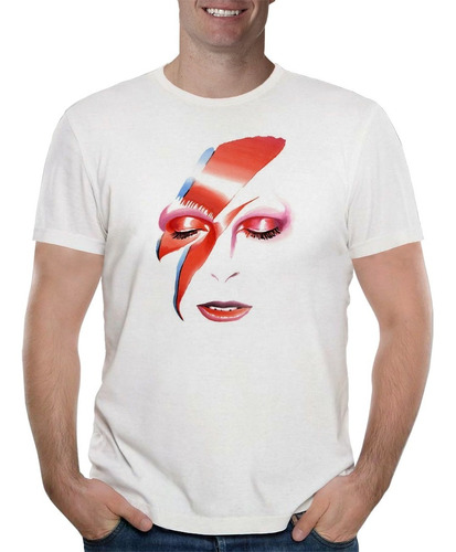 Remera David Bowie Rayo 2 Rock Hombre Purple Chick