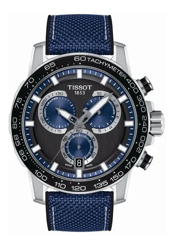 Reloj Tissot Prc 200 Chronograph Para Hombre 1144171705700 Color de la  malla Negro Color del bisel