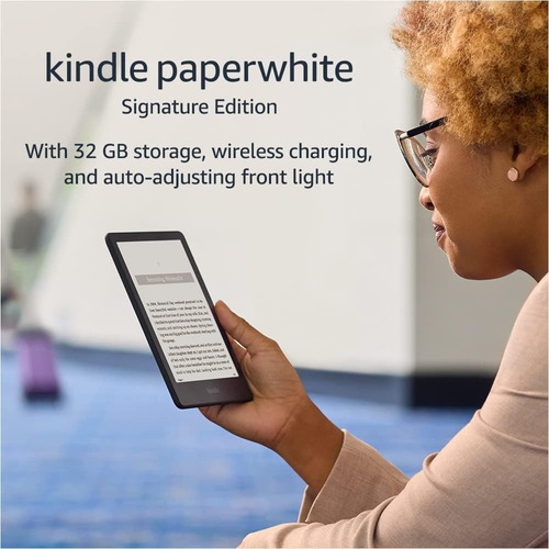 Kindle Paperwhite Signature 32gb 11va Gen + Forro Y Cargador