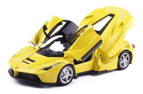 Ilooboo Aleación Coleccionable Amarillo Ferrari Race And Pla