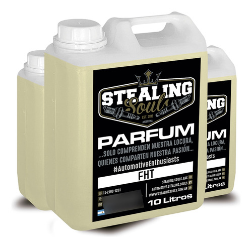 Stealing Souls | Perfume Fragancia Auto | Farenheit | 10lts