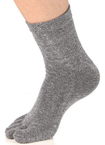 Calcetines De Algodón Para Mujer, Calcetines De Cinco Dedos