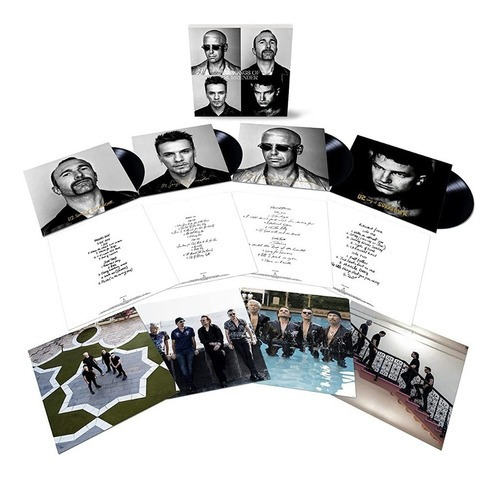 U2 - Songs Of Surrender [4 LP Super Deluxe Collector's Boxset] - vinil 2023 produzido pela Universal - inclui faixas adicionais