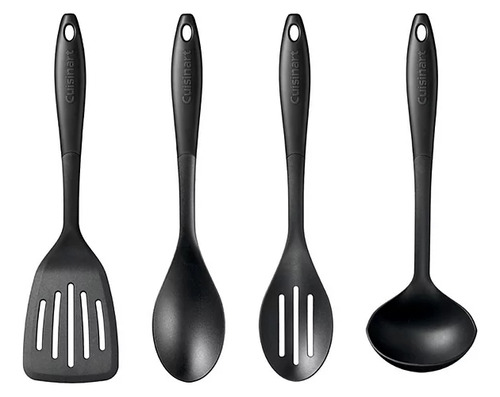 Set 4pzs Utensilios De Cocina Nailon Antiadherente Cuisinart