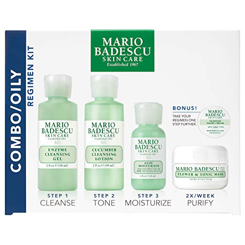 Mario Badescu Combo/oily Regimen 5 Kit De Pieza, 9hv7s