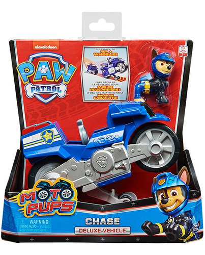 Paw Patrol The Movie Deluxe Vehicule Spin Master Chase