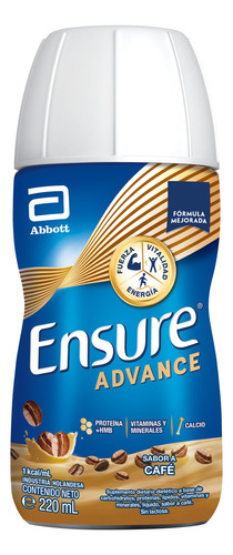 Ensure Advance Shake Sabor Cafe X 220 Ml Café