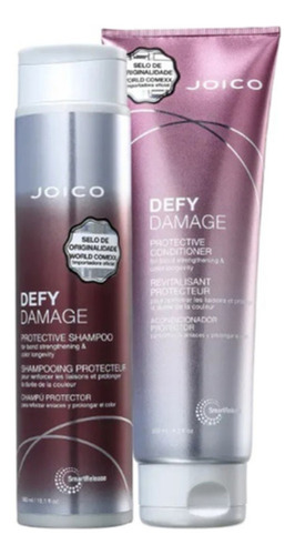 Kit Joico Defy Damage Shampoo 300mls+ Condicionador 250mls