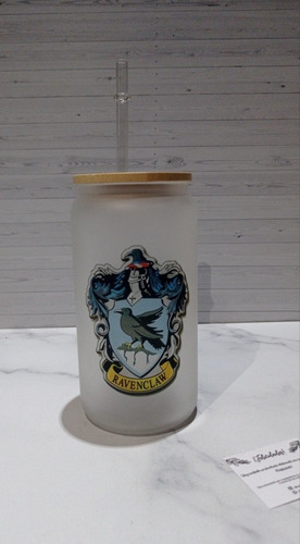 Vaso De Bambú Con Pitillo De Harry Potter (personalizado)