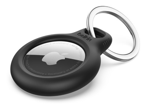 Case Protector Llavero Belkin Para Apple Airtag Negro/blanco