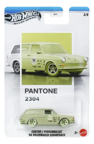Hot Wheels 69 Volkswagen Squareback Pantone Series 1:64 | Frete grátis