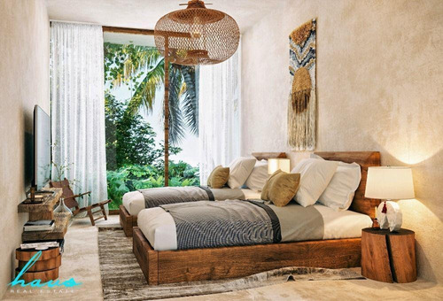 Imagen 6 de 14 de Departamento En Venta En Tulum, Aldea Zamá