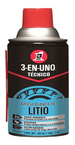 Grasa Blanca De Litio 3en1 Tecnico 7 Onz  Wd-40 520382