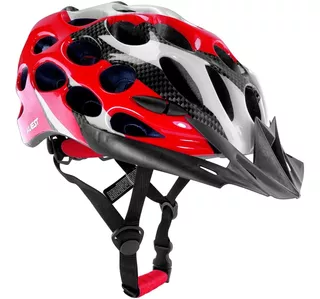 Casco Mtb Skate Monopatín Hombre Mujer Talle L Policarbonato Color Rojo Talle Talle L (57 - 61 cm)