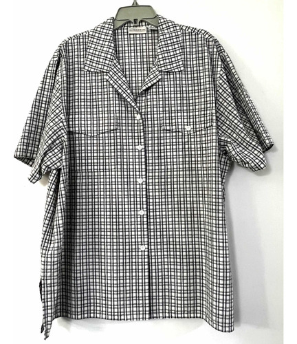 Camisa Marca Liz Claiborne Talla 2xl Blanco  Y Otros Usado