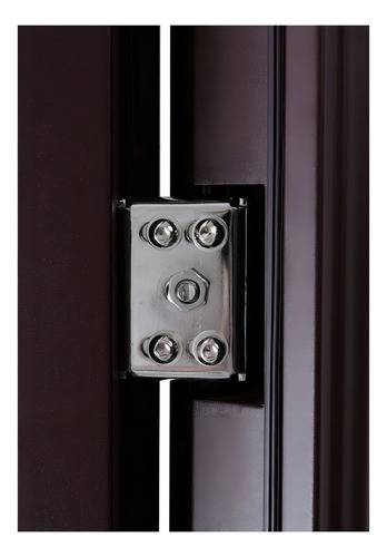 XE Seguridad puerta de seguridad XE Quatro S5 95-213 apertura izquierda 100% acero color chocolate