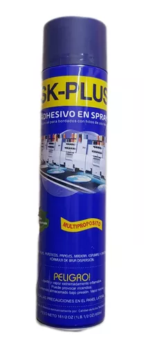 Spray Sk-100 Adhesivo 600ml Para Bordados Y Uso Textil