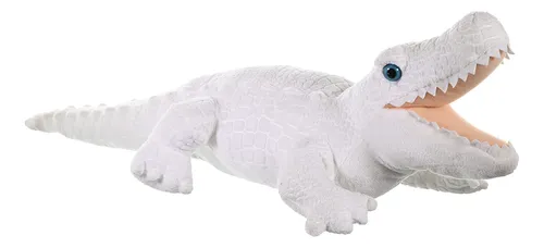 Peluche De Cocodrilo Blanco De Wild Republic