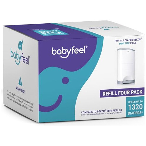 Babyfeel Recambios Compatibles Con Cubos De Pañales Dekor Mi